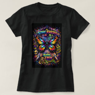 Butterfly Tees Co Graffiti-Schmetterling-Shirt 004