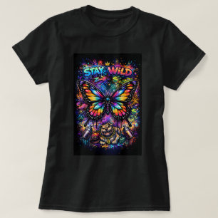 Butterfly Tees Co Graffiti-Schmetterling-Shirt 004