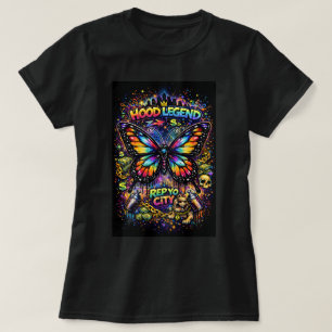 Butterfly Tees Co Graffiti-Schmetterling-Shirt 004