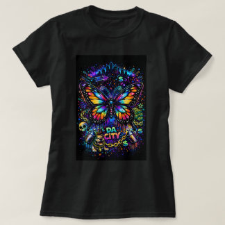 Butterfly Tees Co Graffiti Schmetterlings-Shirt 00