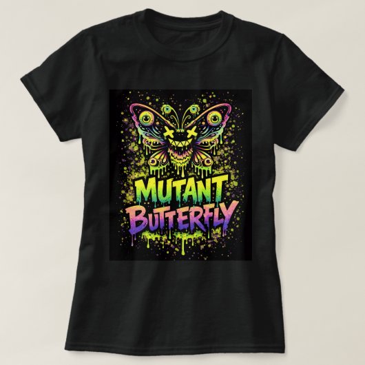 Butterfly Tees Co. Mutant Schmetterling 0047756 (Design vorne)