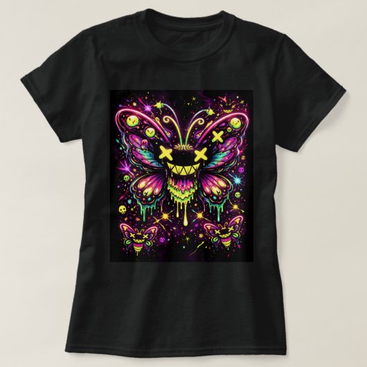 Butterfly Tees Co. Weird Butterfly 0047774 (Design vorne)