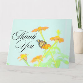 Butterfly "Thank You" Card Dankeskarte