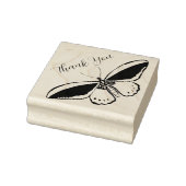 Butterfly Thank You Ink Stamp  Gummistempel (Stempel)