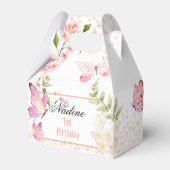 Butterfly Theme Gefallen Box Geschenkschachtel (Vorderseite)