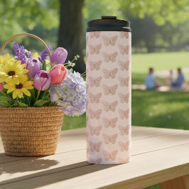 Butterfly Thermal Tumbler Thermosbecher
