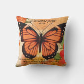 Butterfly Throw Pillow 1 Timothy 4:12 Kissen (Rückseite)