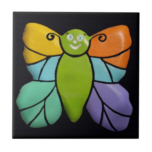 Butterfly-Tile Fliese (Vorderseite)