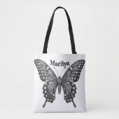 Butterfly Tote Bag, Niedlich Butterfly Tasche (Vorderseite)