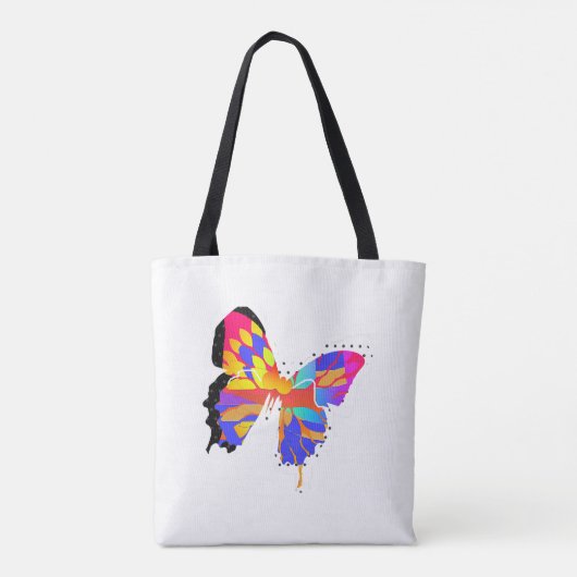 Butterfly Tote Bag Tasche (Rückseite)