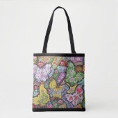 Butterfly Tote Bag Tasche (Vorderseite)
