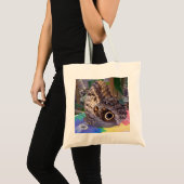 Butterfly Tote Bag Tragetasche (Vorderseite (Produkt))