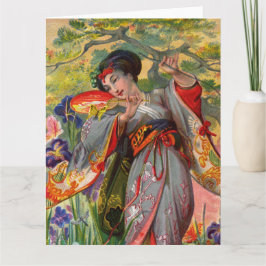 Butterfly Touch Big Grußkarte Karte