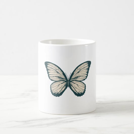 "Butterfly-Touch" Kaffeetasse (Mittel)