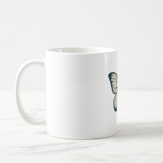 "Butterfly-Touch" Kaffeetasse (Links)