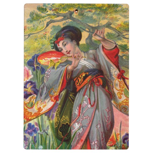 Butterfly-Touch Klemmbrett (Rückseite)