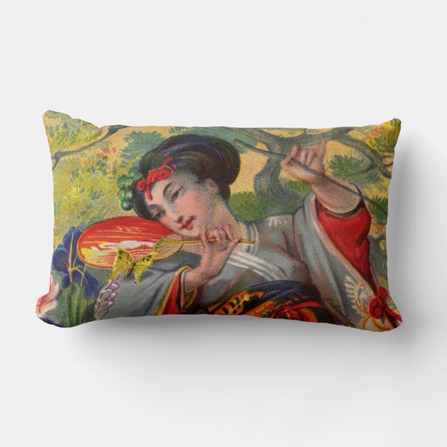 Butterfly Touch Lumbar Kissen (Vorderseite)