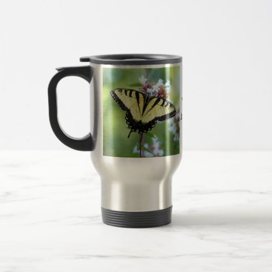 Butterfly Travel Mug Reisebecher (Links)