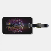 Butterfly Tree Gepäckanhänger (Rückseite horizontal)