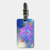 Butterfly Tree Gepäckanhänger (Vorderseite vertikal)