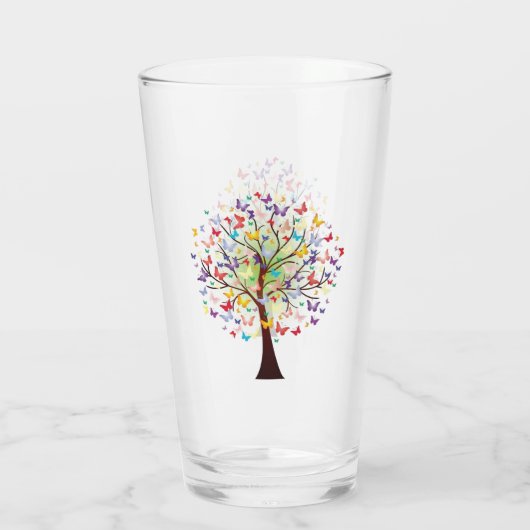 Butterfly Tree Glas (Rückseite)
