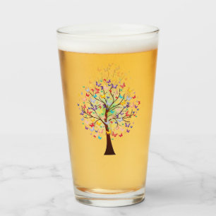 Butterfly Tree Glas