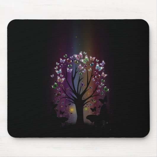 Butterfly Tree Mousepad (Vorne)