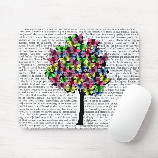 Butterfly Tree Mousepad (Mit Mouse)