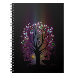 Butterfly Tree Notizblock