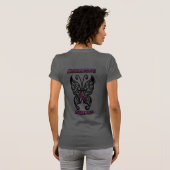 Butterfly-Tribal...Arachnoiditis T-Shirt (Schwarz voll)
