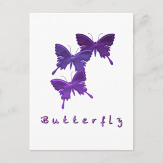 Butterfly Trio Postkarte
