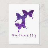 Butterfly Trio Postkarte (Vorderseite)