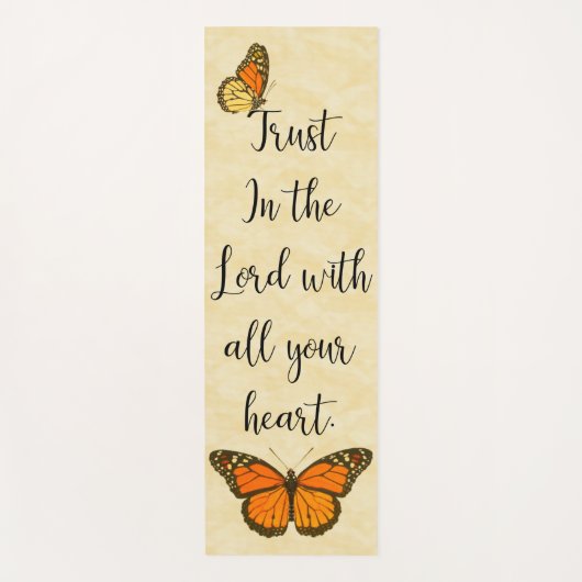 Butterfly Trust Yoga Mat Yogamatte (Vorderseite)