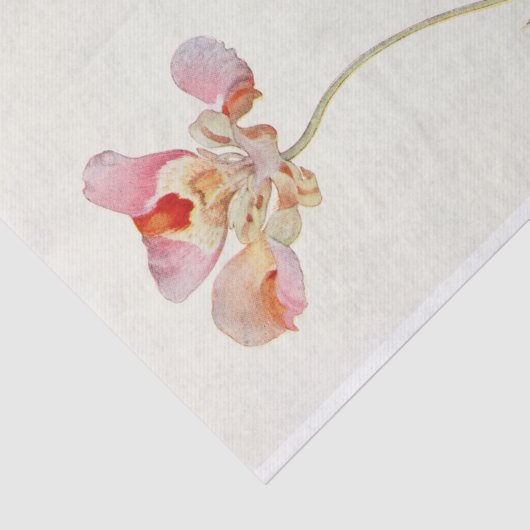 Butterfly Tulip von Margaret Armstrong Seidenpapier (Ausschnitt)