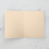 Butterfly Tulips Card Karte (Innenseite)