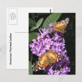 Butterfly Twins ~ Postkarte (Vorne/Hinten)