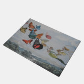 Butterfly und Fairy Queen Butterfys Fairies Fußmatte (Schrägansicht)