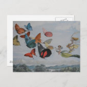 Butterfly und Fairy Queen Butterfys Fairies Postkarte (Vorne/Hinten)