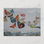Butterfly und Fairy Queen Butterfys Fairies Postkarte (Vorderseite)
