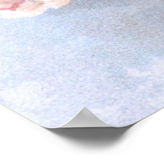 Butterfly und Hummingbirds Poster (Ecke)