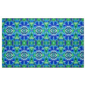 Butterfly und Medallion Batik Muster in Blau Stoff (Fat Quarter (45,7 x 55,9 cm))