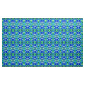 Butterfly und Medallion Batik Muster in Blau Stoff (Yard (91,4 cm))