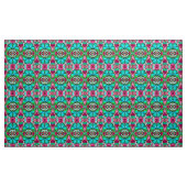 Butterfly und Medallion Batik Muster in Türkis Stoff (Yard (91,4 cm))