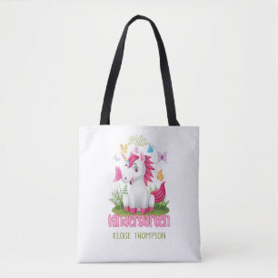 Butterfly Unicorn Kindergarten Zurück zur Schule Tasche