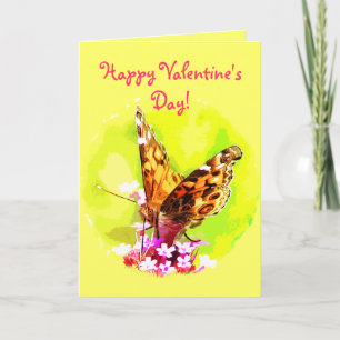 Butterfly Valentine Feiertagskarte