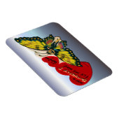 Butterfly Valentine Magnet (Rechte Seite)