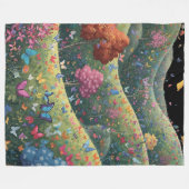 Butterfly Valley Blanket Fleecedecke (Vorderseite (Horizontal))