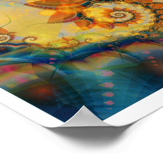 Butterfly Valley Poster (Ecke)