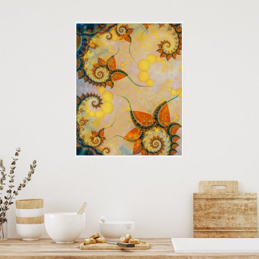 Butterfly Valley Poster (Küche)