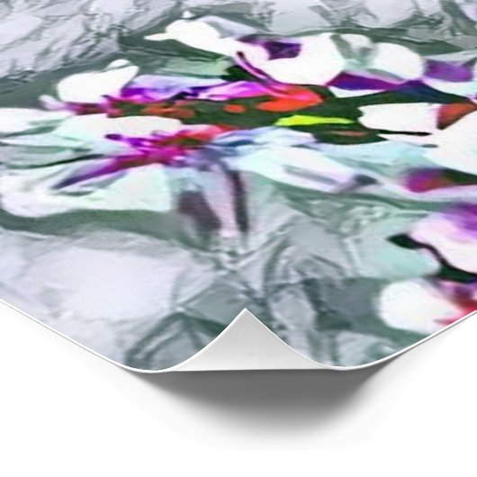 Butterfly Van Gogh Poster (Ecke)